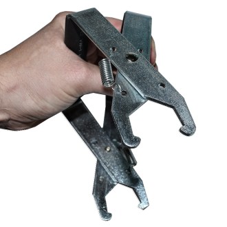 Pince lève-cadres avec caoutchouc